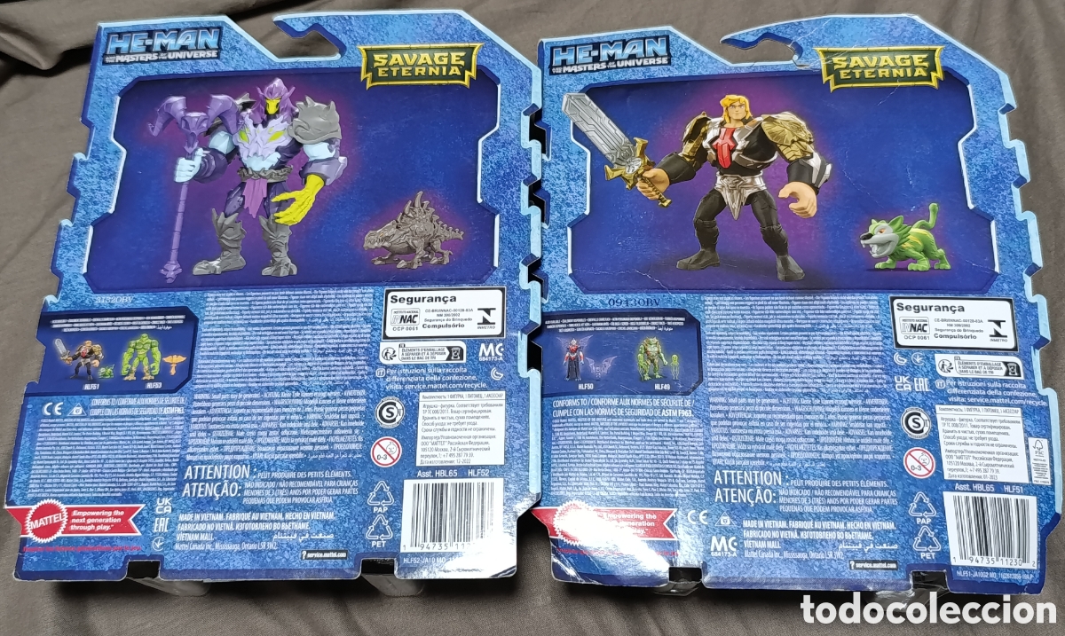 Figuras de acci&oacute;n: Conjunto dos figuras He-Man Mattel - Foto 2
