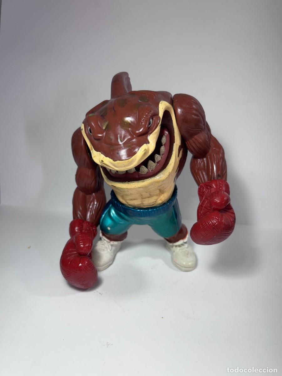 Actionfiguren: Figura Slugger Slammu Tiburon Boxeador Street Sharks Mattel