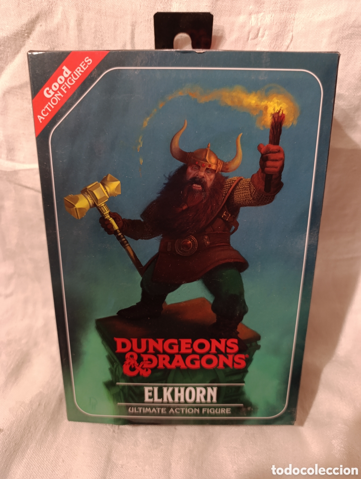 Actionfiguren: Figura NECA Dungeons & Dragons Ultimate Elkhorn (50th Anniversary) , Nueva en Caja