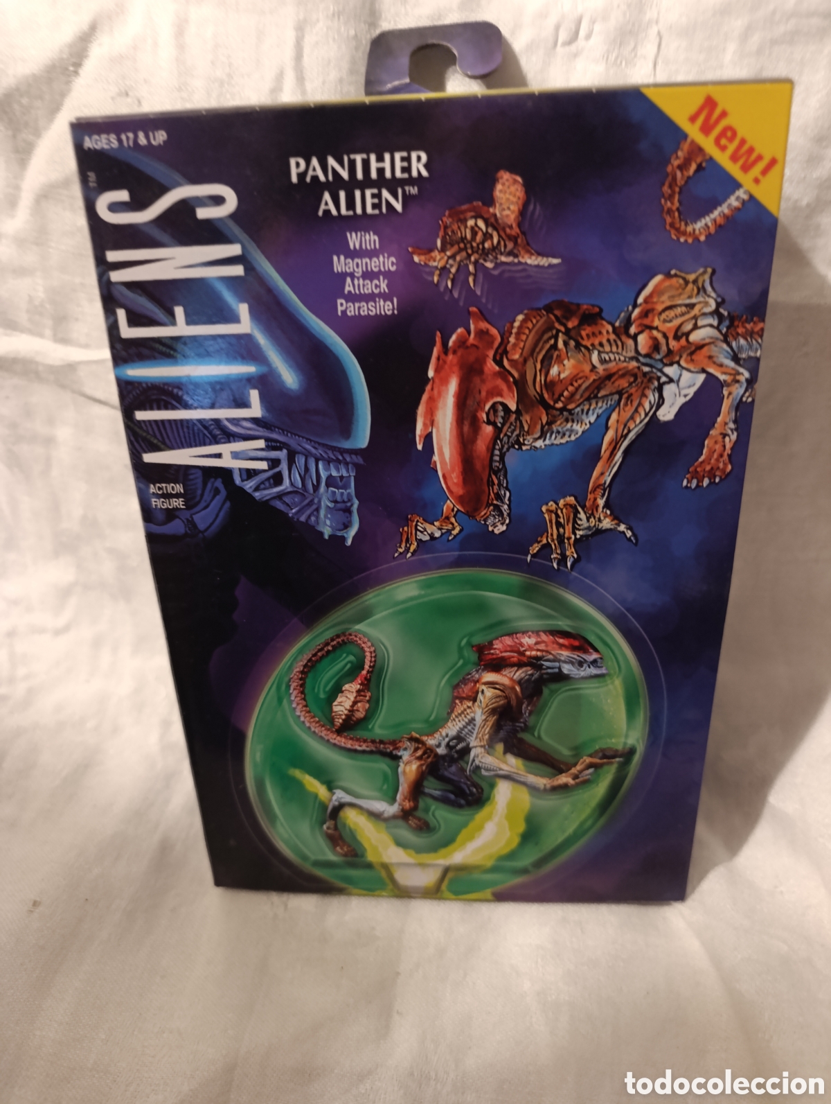 Action Figures: NECA Panther Alien - Kenner Tribute Series - Nueva en caja