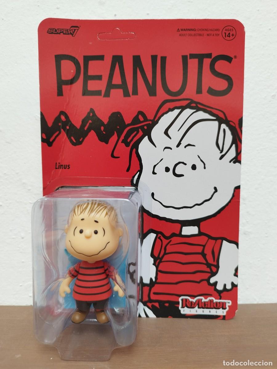 Actionfiguren: FIGURA LINUS VAN PELT - PEANUTS REACTION FIGURES - SUPER7 (EN BL&Iacute;STER PRECINTADO)