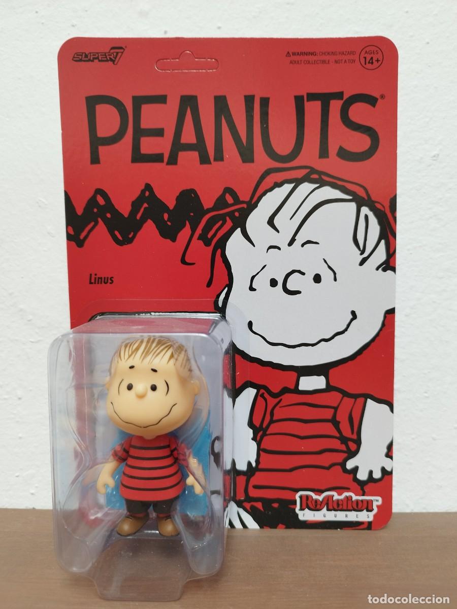 Actionfiguren: FIGURA LINUS VAN PELT - PEANUTS REACTION FIGURES - SUPER7 (EN BL&Iacute;STER PRECINTADO)