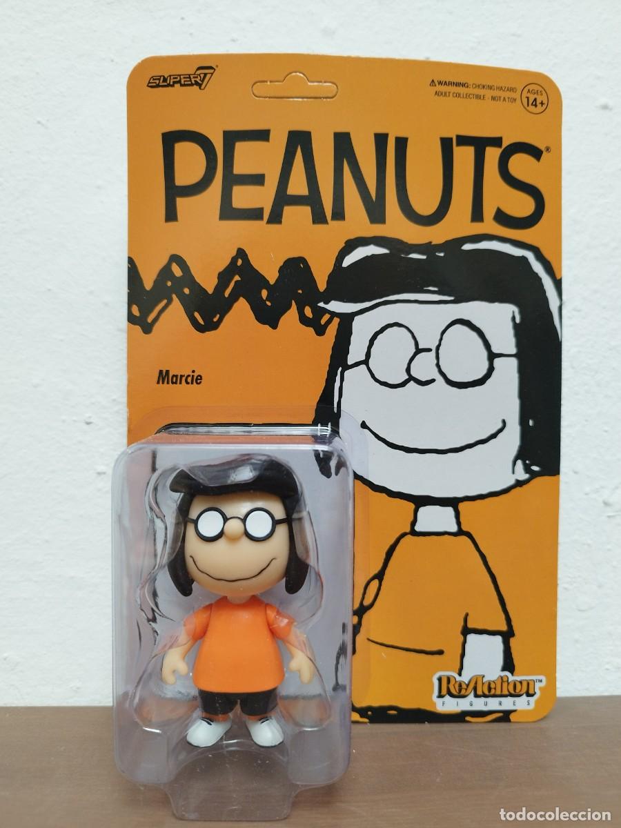 Actionfiguren: FIGURA MARCIE - PEANUTS REACTION FIGURES - SUPER7 (EN BL&Iacute;STER PRECINTADO)