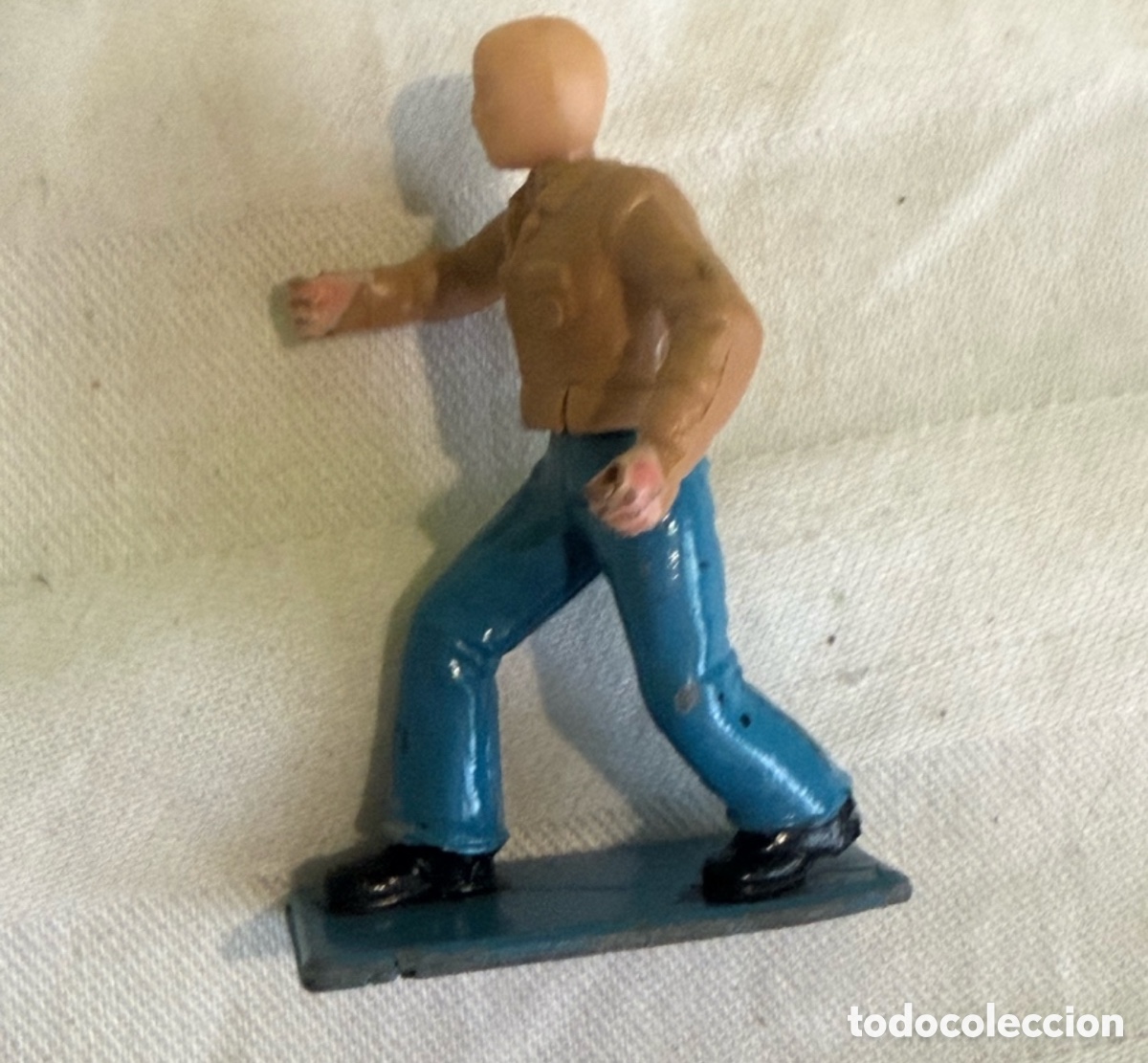 Figurines d'action: RARA FIGURA ANTIGUA GUISVAL DE METAL Y PL&Aacute;STICO &ndash; MADE IN SPAIN &ndash; VINTAGE