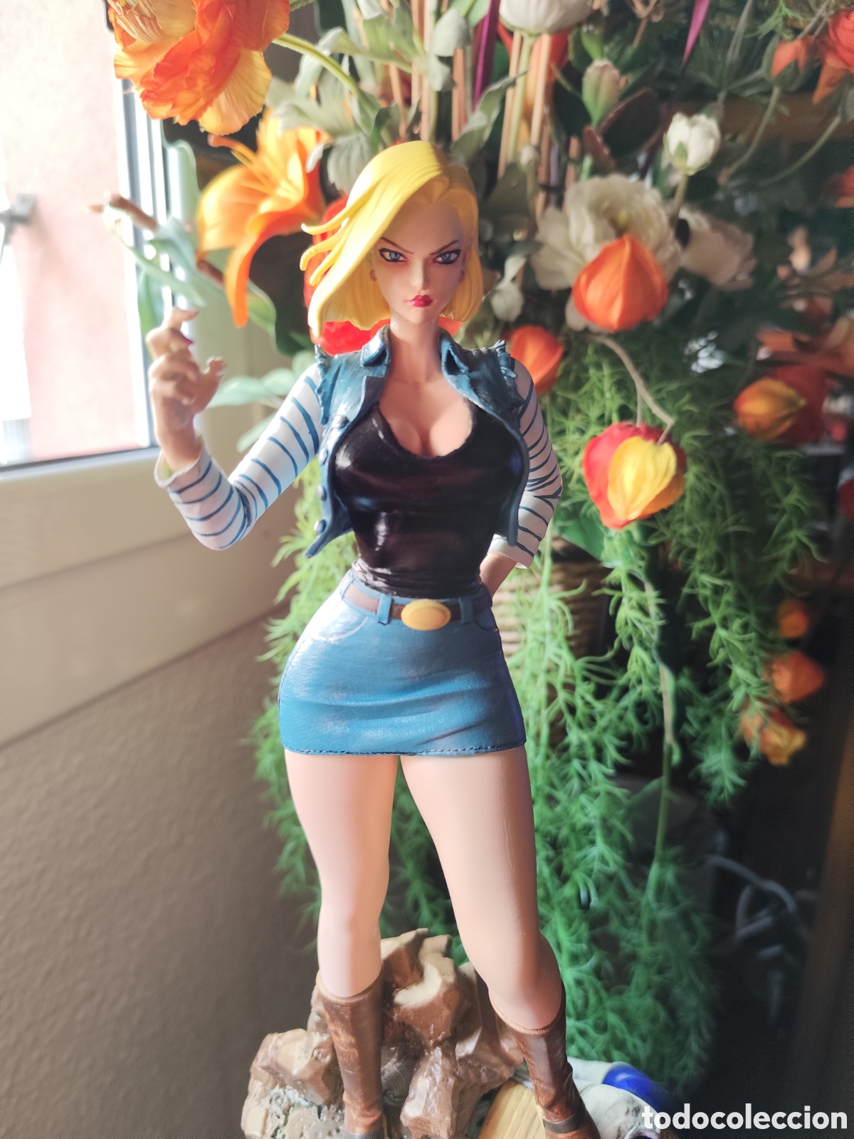 Figuras de acci&oacute;n: Figura androide c18 vs Vegeta - Foto 4