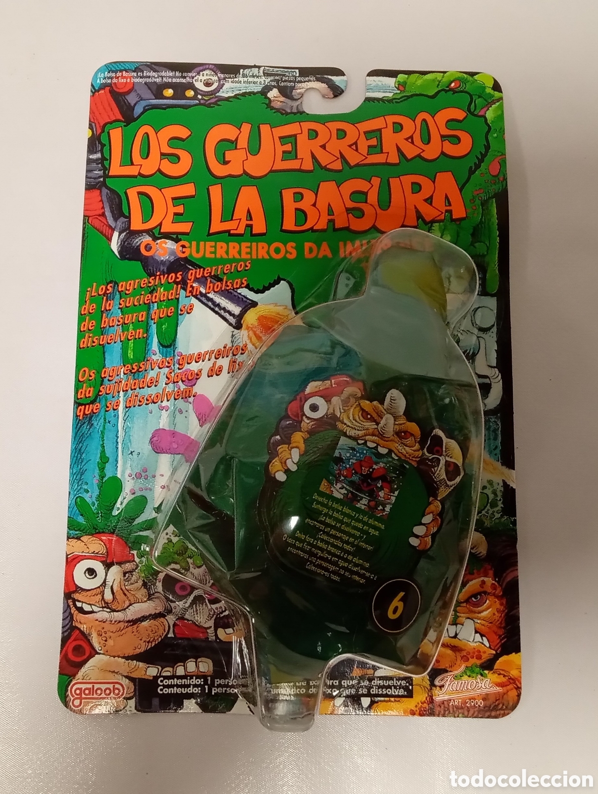 Figuras de acci&oacute;n: Los Guerreros De La Basura 6 Galoob Famosa A&ntilde;o 1991 Espa&ntilde;a