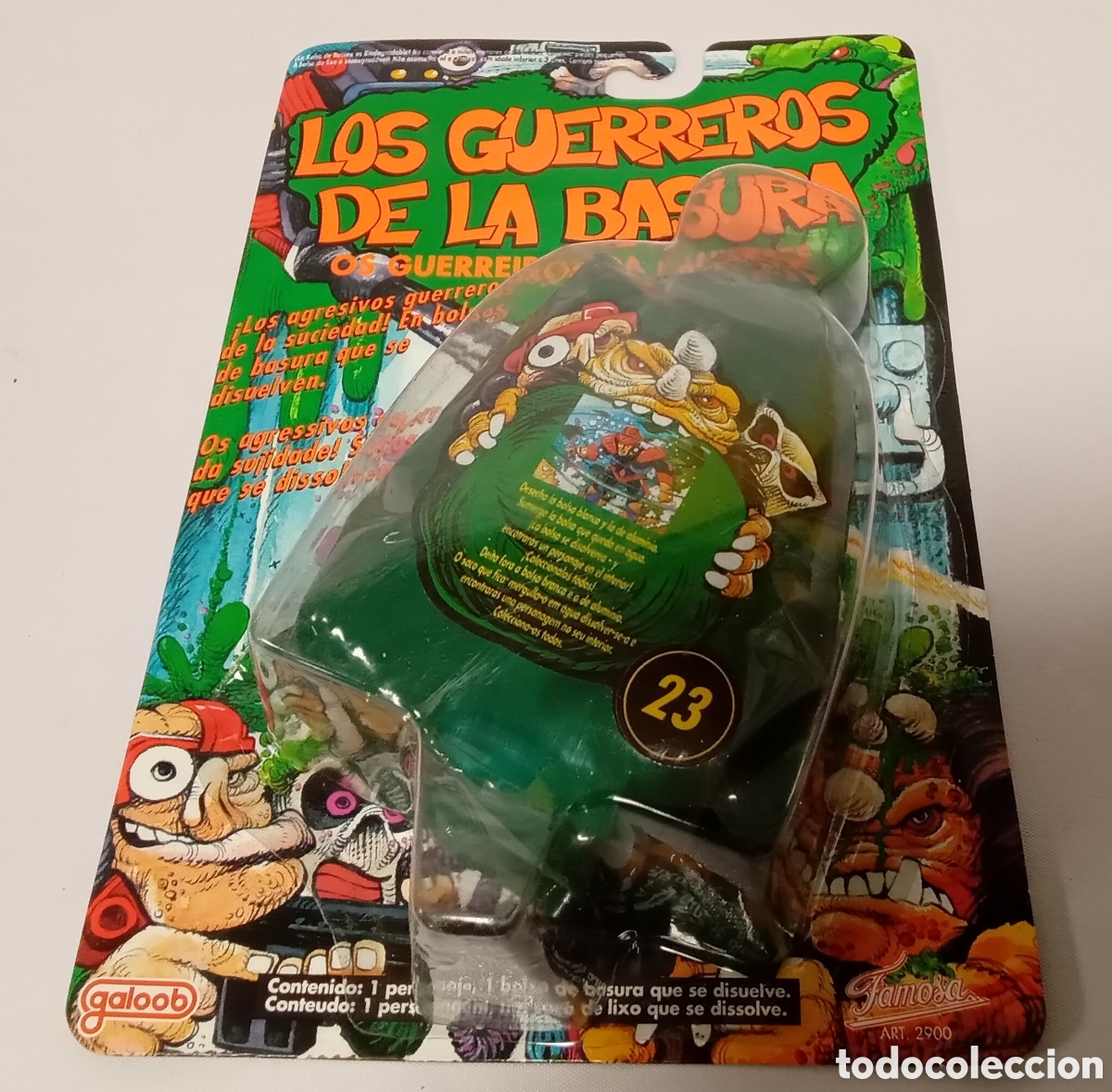 Figuras de acci&oacute;n: Los Guerreros De La Basura 23 Galoob Famosa A&ntilde;o 1991 Espa&ntilde;a
