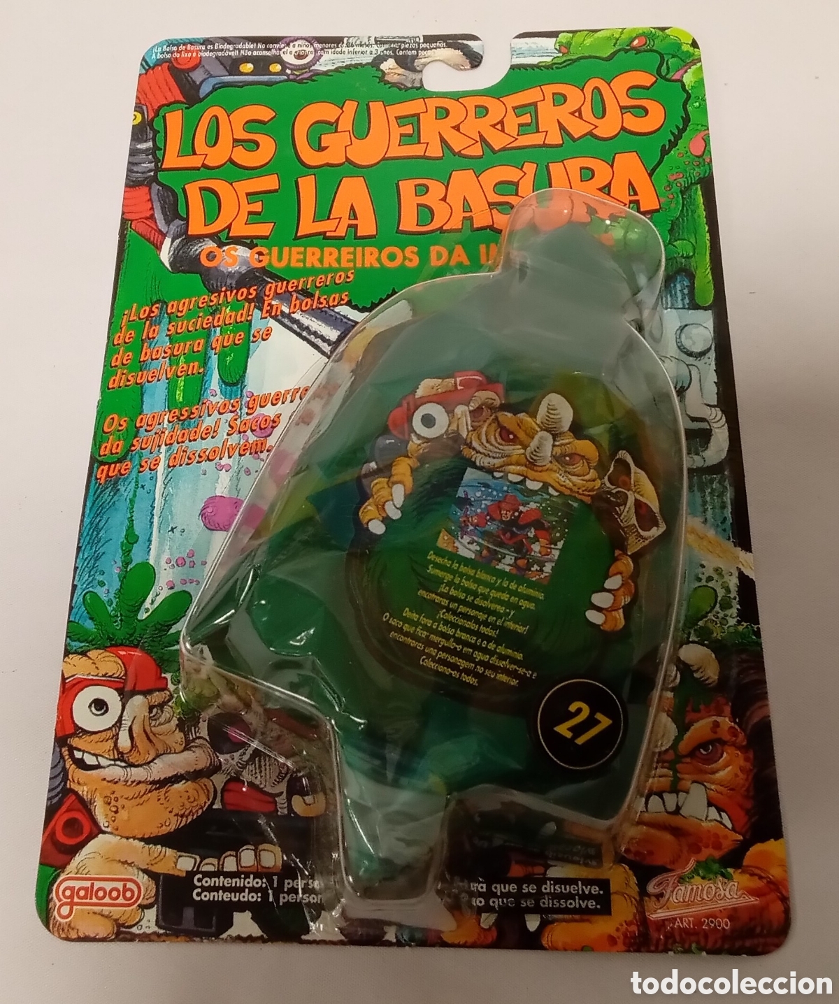 Figuras de acci&oacute;n: Los Guerreros De La Basura 27 Galoob Famosa A&ntilde;o 1991 Espa&ntilde;a
