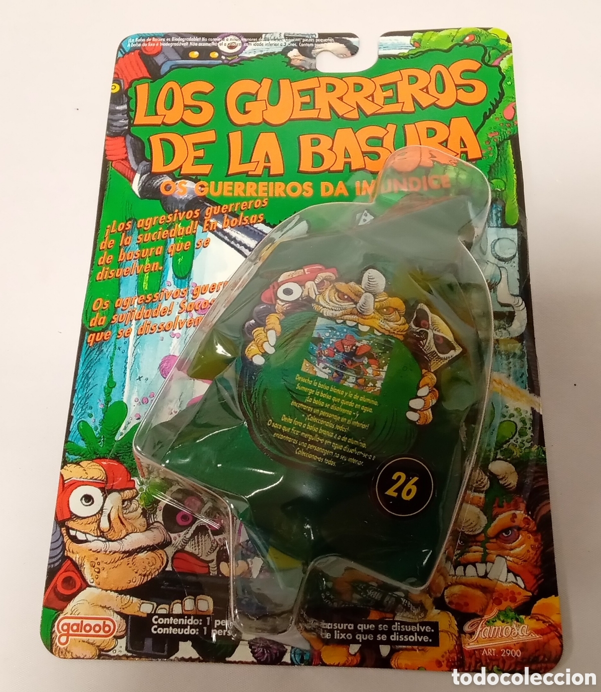 Figuras de acci&oacute;n: Los Guerreros De La Basura 26 Galoob Famosa A&ntilde;o 1991 Espa&ntilde;a