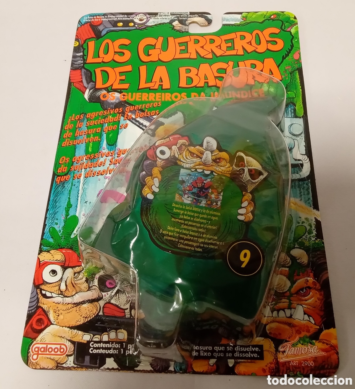 Figuras de acci&oacute;n: Los Guerreros De La Basura 9 Galoob Famosa A&ntilde;o 1991 Espa&ntilde;a
