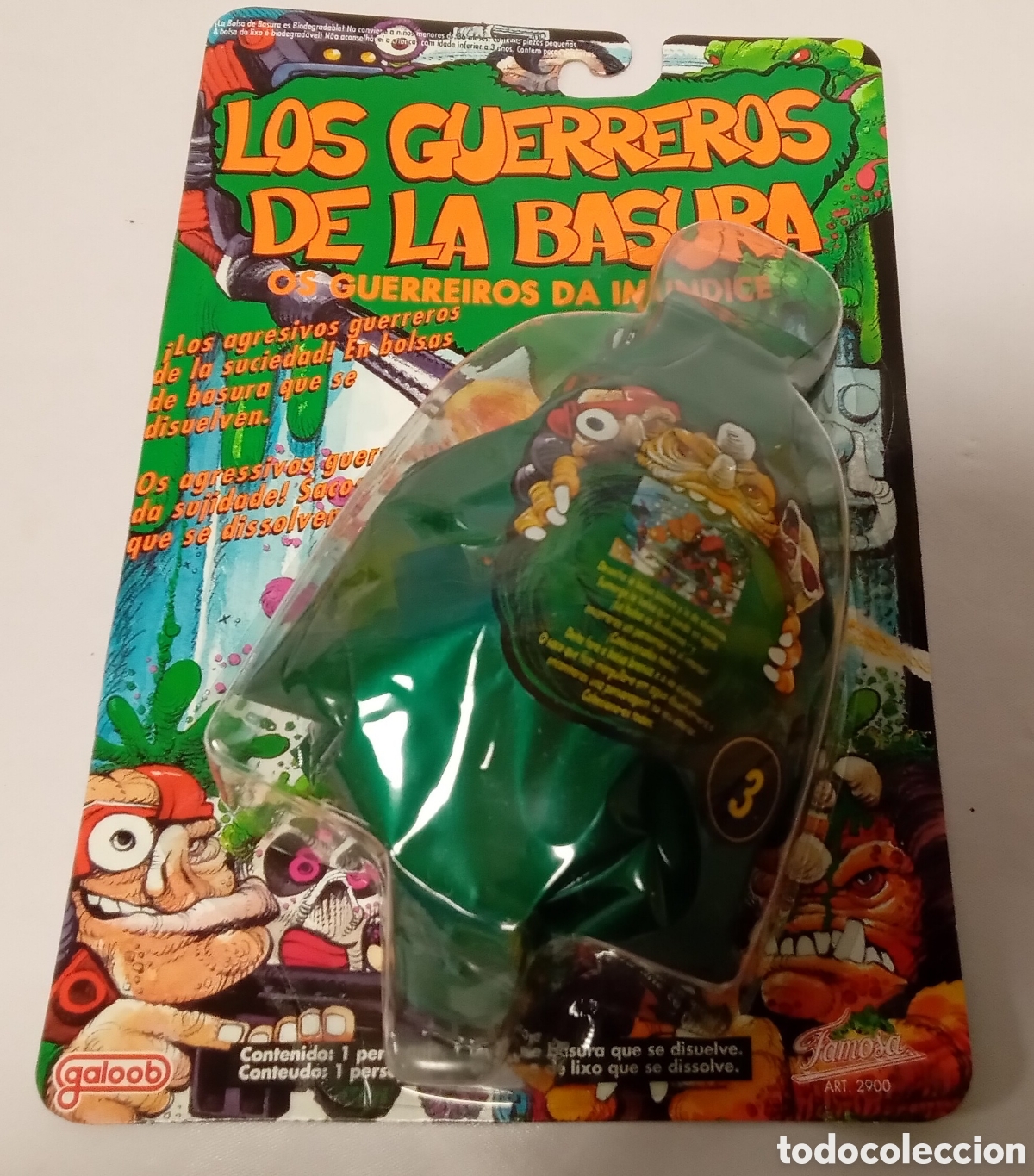 Figuras de acci&oacute;n: Los Guerreros De La Basura 3 Galoob Famosa A&ntilde;o 1991 Espa&ntilde;a