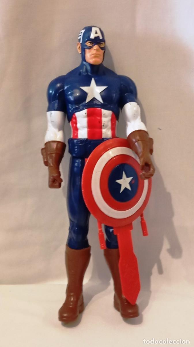 Figuras de acci&oacute;n: Figura Capit&aacute;n Am&eacute;rica Titan Hero Series Hasbro