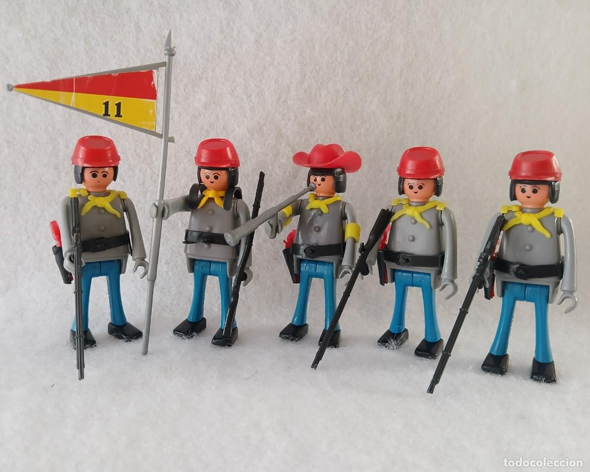 Figuras de acci&oacute;n: Play big (Playbig), Play Kit o Cefa Boys. Equipo Sudista (Confederados)