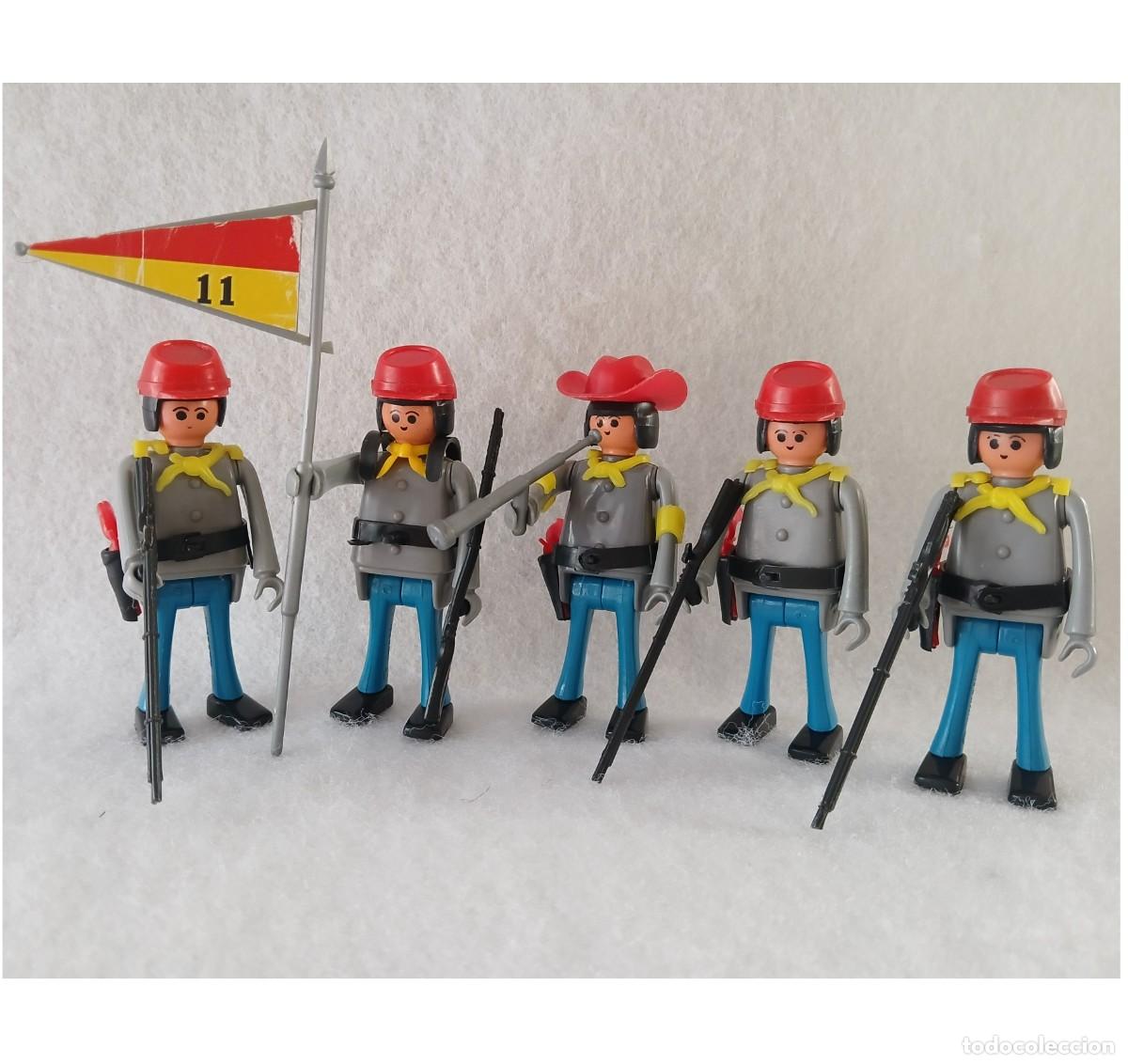 Figuras de acci&oacute;n: Play big (Playbig), Play Kit o Cefa Boys. Equipo Sudista (Confederados)