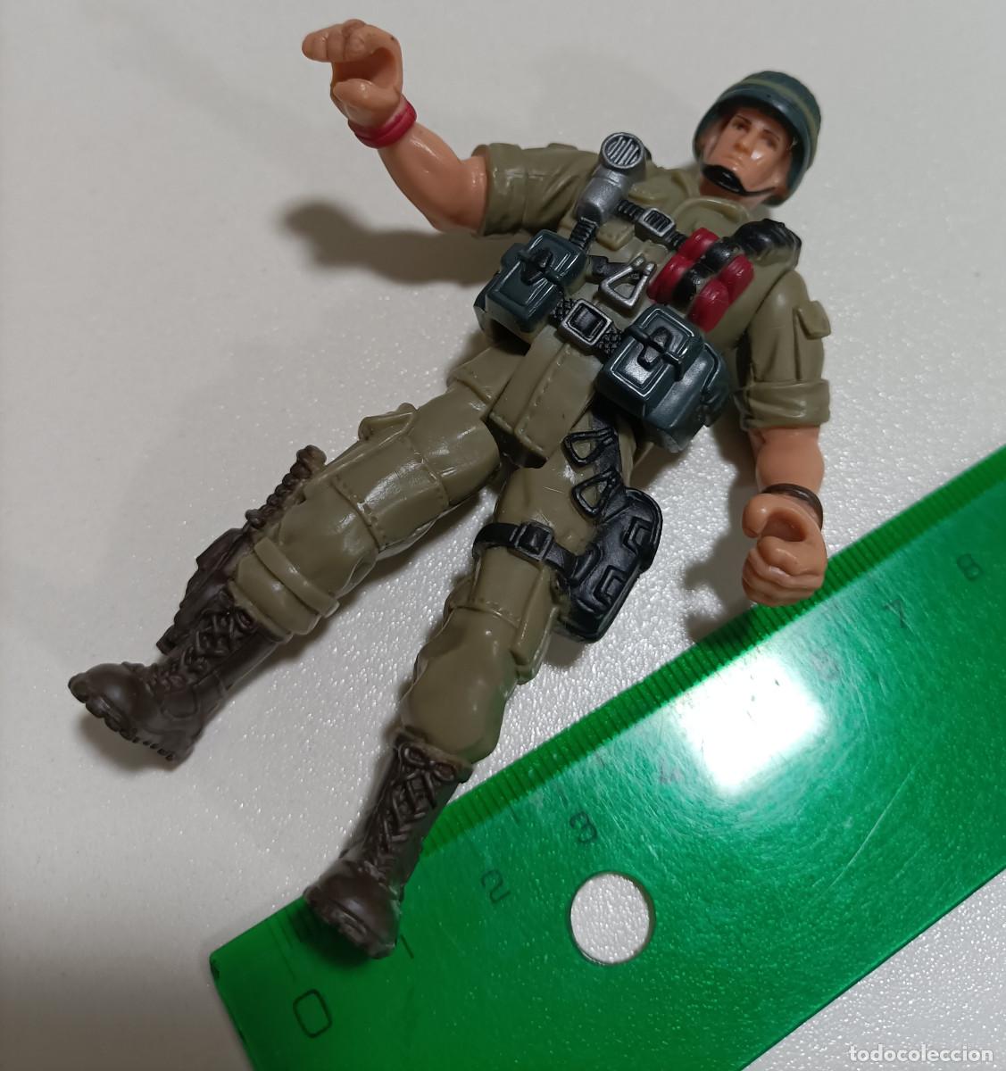 Figuras de acci&oacute;n: figura militar belico mu&ntilde;eco articulado hombre escala bootleg casco soldado
