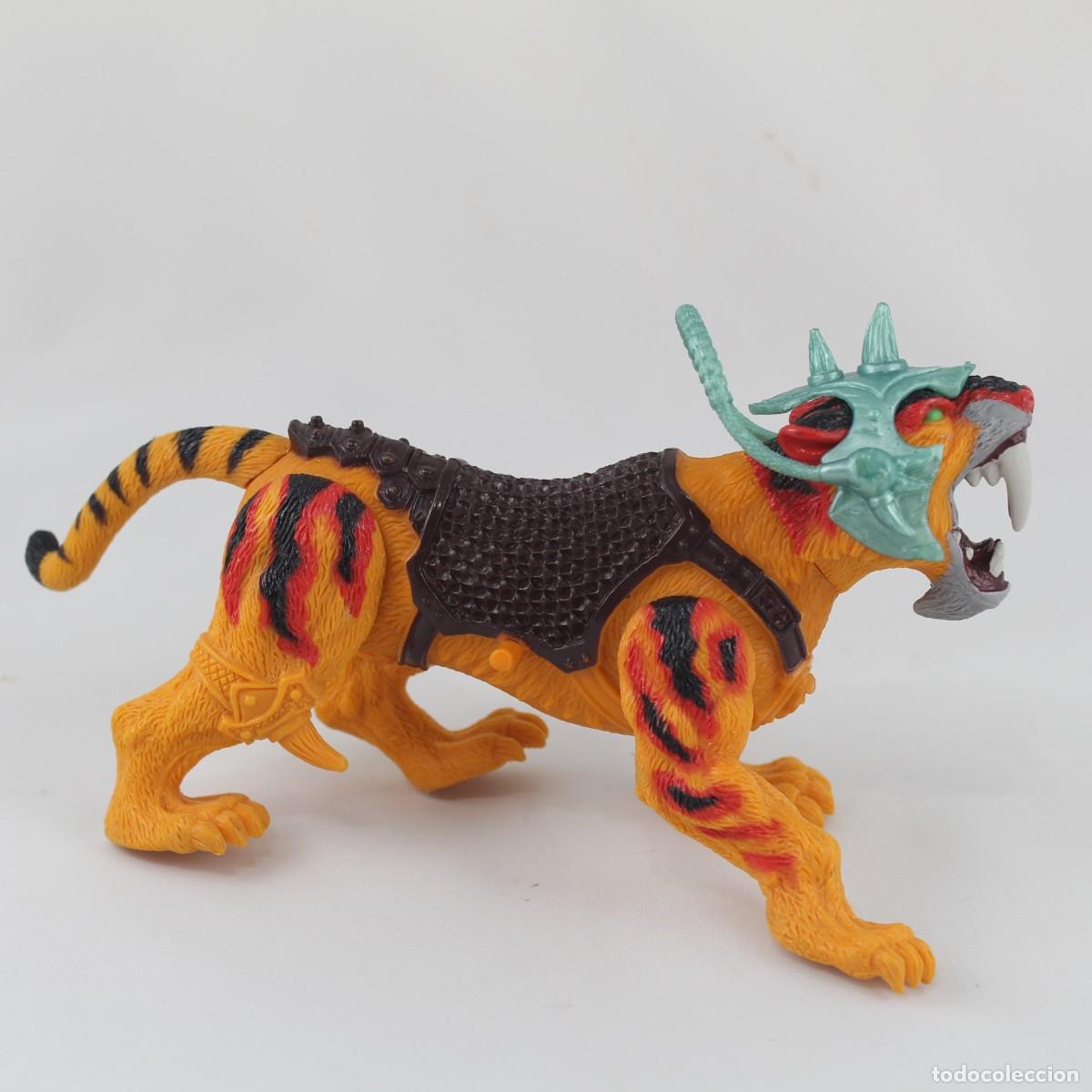 Figuras de acci&oacute;n: Figura Tigre Dientes de Sable Chap Mei Beast Raiders Y2K Vintage 19cm