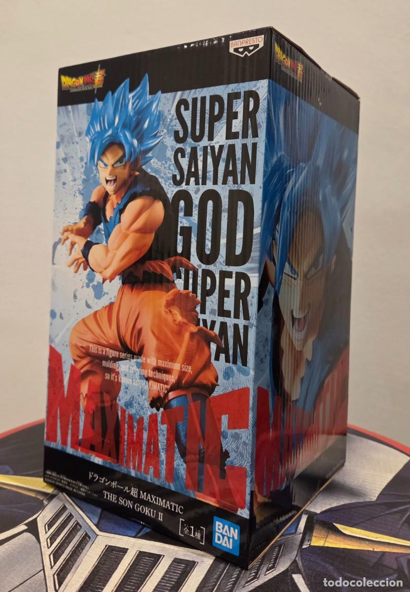 Figuras de acci&oacute;n: FGoku SSJ Blue MAXIMATIC II Japonesa Precintada