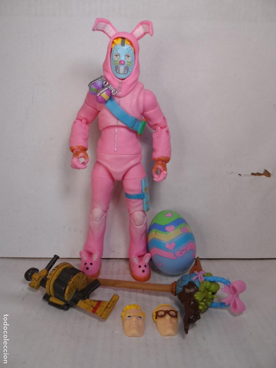 Figuras de acci&oacute;n: FIGURA FORTNITE LEGENDARY SERIES RABBIT RAIDER 2019 JAZWARES
