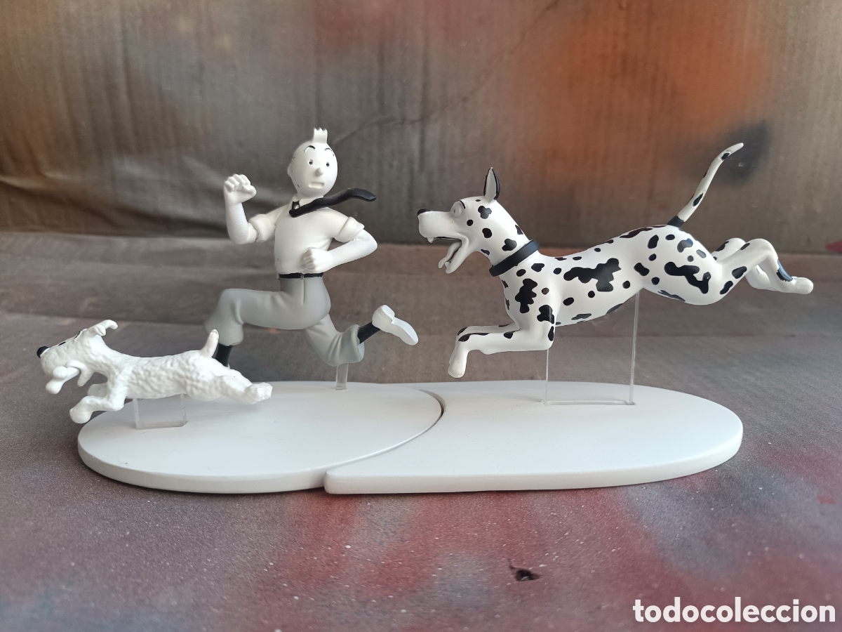 Figuras de acci&oacute;n: Figura Tintin y Mil&uacute; &rdquo;La Isla Negra&rdquo;. Hors Serie n&ordm; 7