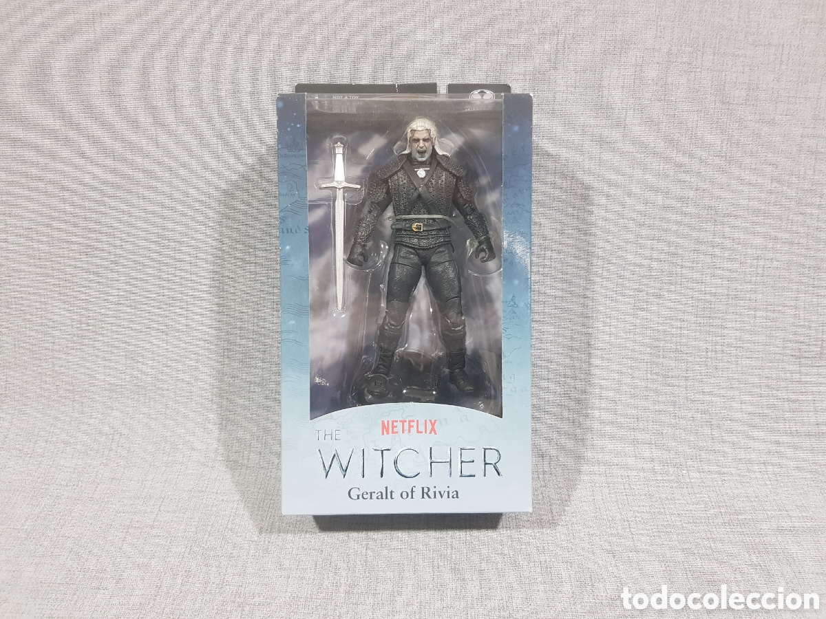 Figuras de acci&oacute;n: GERALT OF RIVIA THE WITCHER NETFLIX MCFARLANE TOYS 2021 FIGURA ARTICULADA