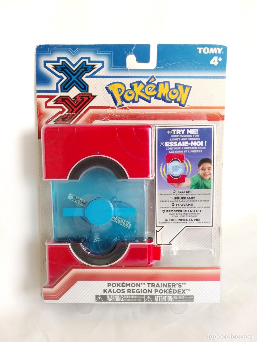 Figuras de acci&oacute;n: POKEMON TRAINER'S &rdquo;KALOS REGION POKEDEX&rdquo;. TOMY 2014