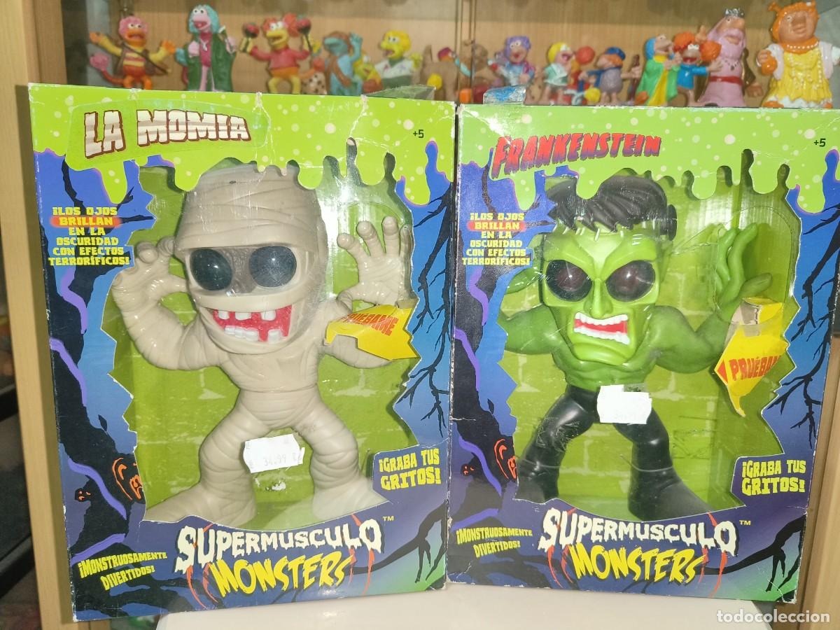 Figuras de acci&oacute;n: Ocasion ! 2 figuras nuevas a estrenar en sus cajas Superm&uacute;sculo monsters La momia y Frankenstein