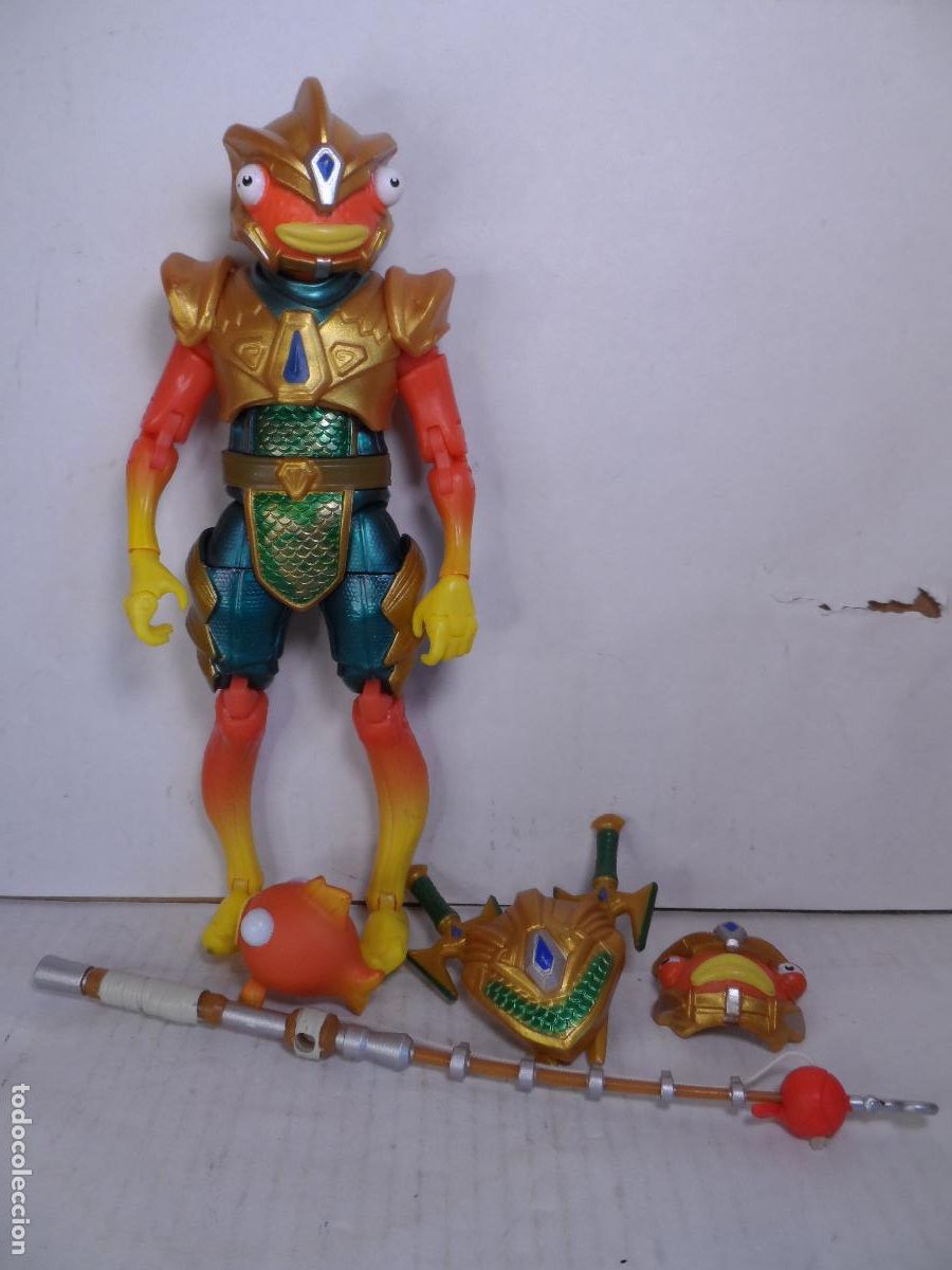 Figuras de acci&oacute;n: FIGURA FORTNITE LEGENDARY SERIES ATLANTEAN FISHSTICK 2019 JAZWARES