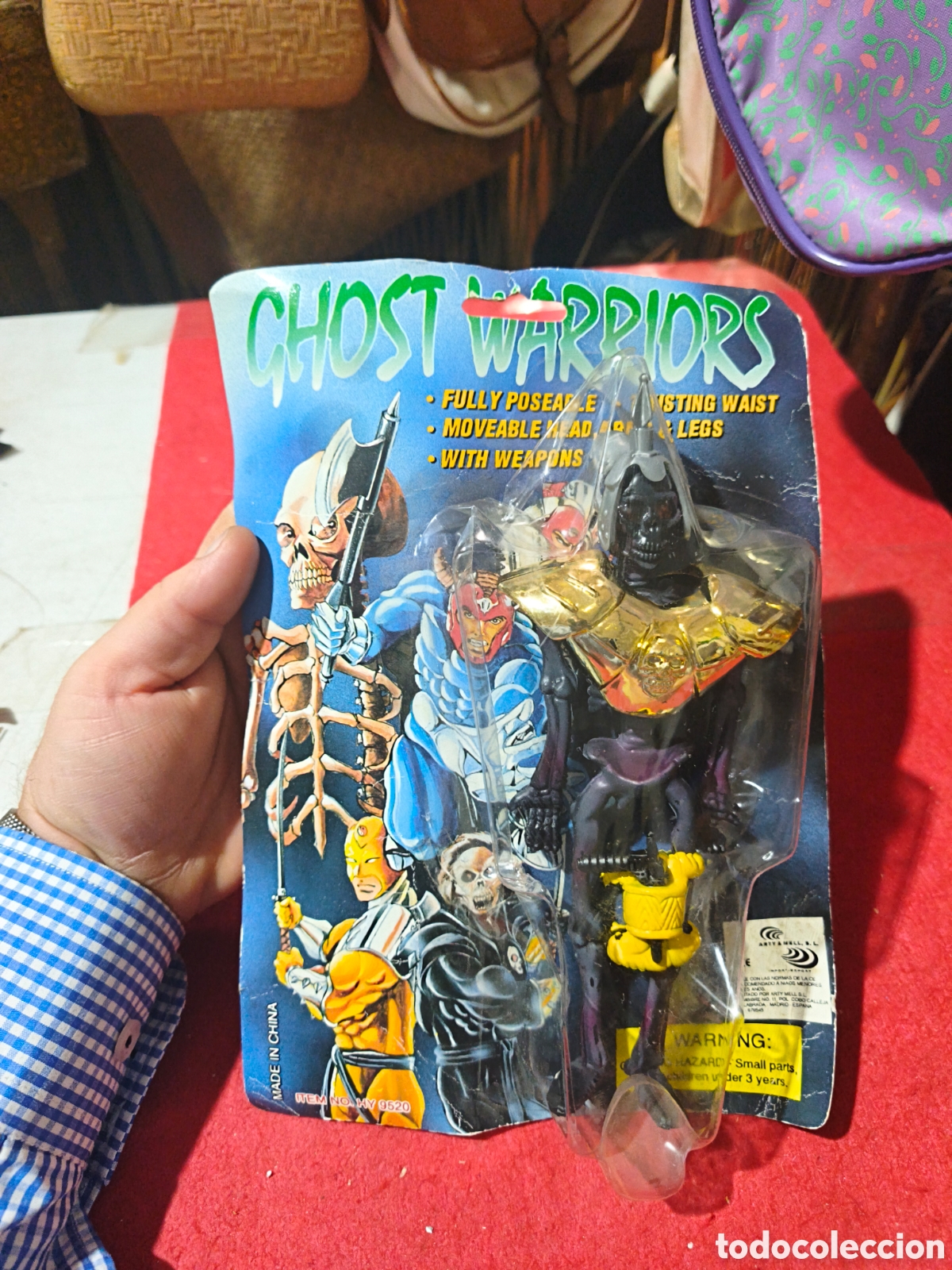 Figuras de acci&oacute;n: &Uacute;nico en tc BLISTER GHOST WARRIORS SIN ABRIR