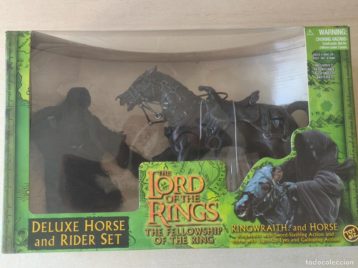 Figuras de acci&oacute;n: Set Figuras de acci&oacute;n Deluxe Ringwraith and Horse, Lord of the Rings, The Fellowship of the Ring, To