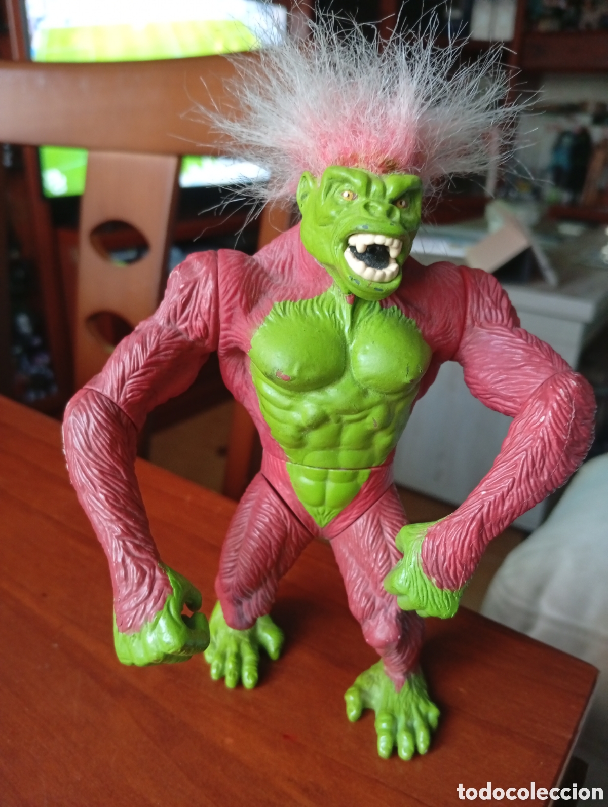 Figuras de acci&oacute;n: MU&Ntilde;ECO FIGURA DE ACCION MONO GORILA CHAOS DEL VIDEOJUEGO PRIMAL RAGE 1994 ATARI GAMES PLAYMATES TOYS