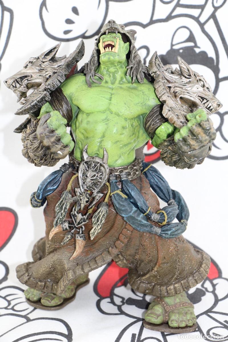 Figuras de acci&oacute;n: 2007 BLIZZARD WORLD OF WARCRAFT SERIES 1 ORC SHAMAN REHGAR EARTHFURY FIGURE 20cm