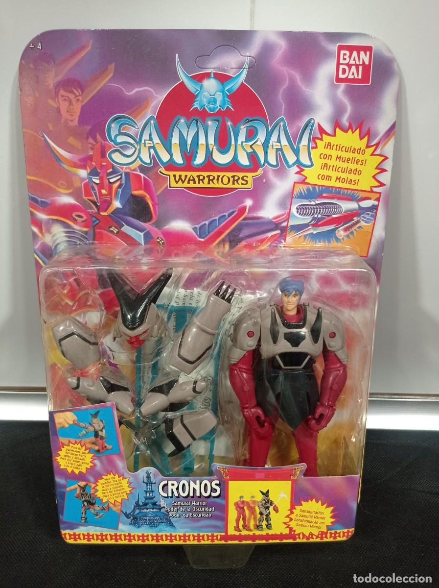 Figuas y mu&ntilde;ecos Caballeros del Zodiaco: FIGURA BANDAI SAMURAI WARRIORS: CRONOS SAMURAI PODER DE LA OSCURIDAD - Foto 1