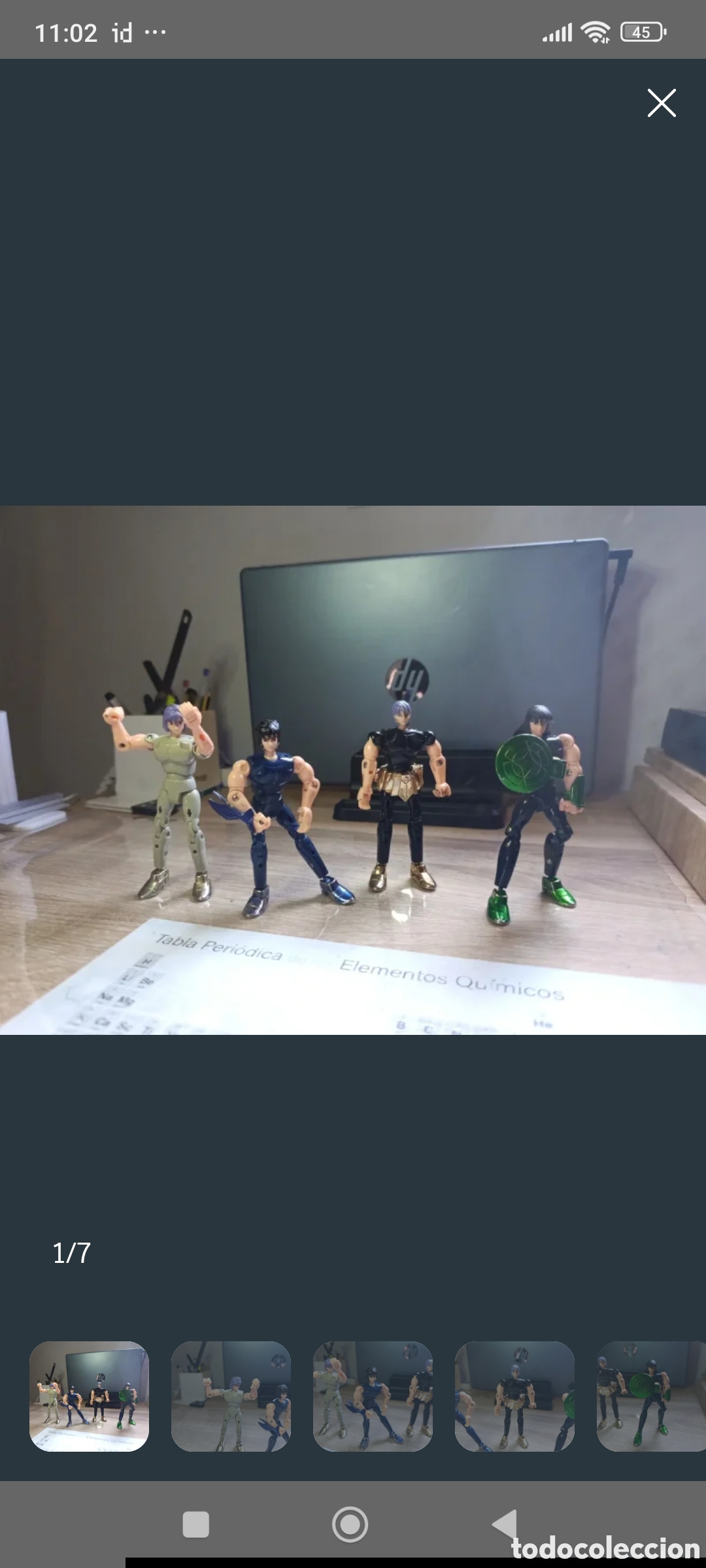 Figuas y Mu&ntilde;ecos Caballeros del Zodiaco: Lote Saint Seiya, caballeros del zodiaco