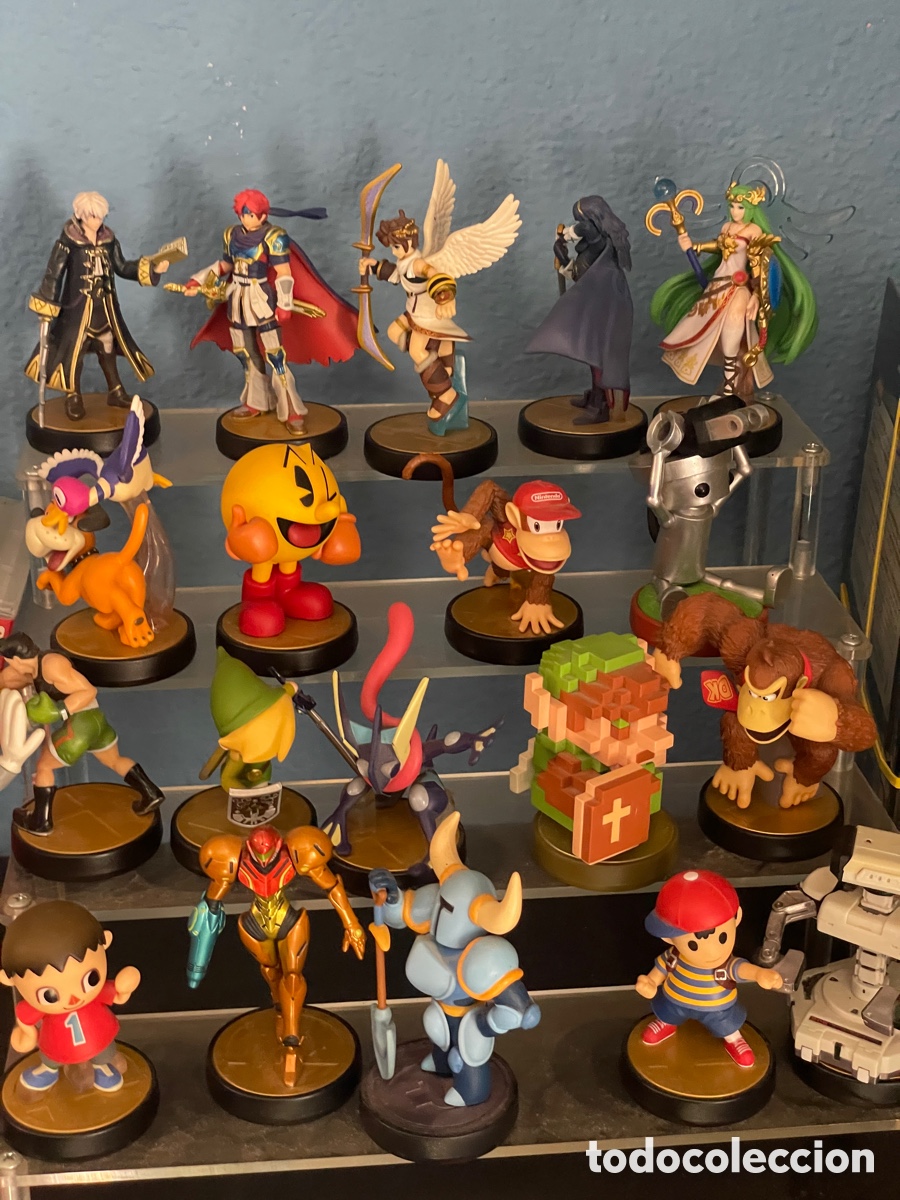 Figuas y Mu&ntilde;ecos Caballeros del Zodiaco: Lote figuras amiibo switch