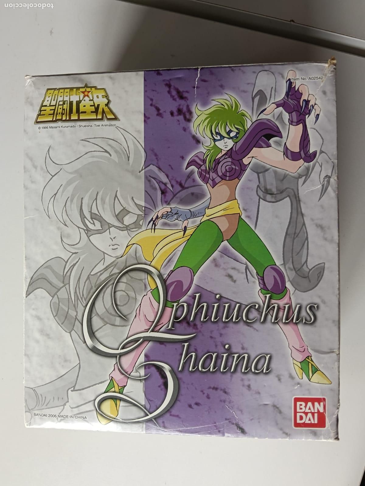 Figuas y Mu&ntilde;ecos Caballeros del Zodiaco: FIGURA SHAINA OPHIUCHUS - SAINT SEIYA - BANDAI - CABALLEROS DEL ZODIACO