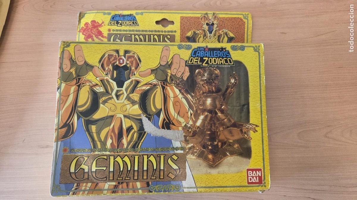 Figurines et Jouets Chevaliers du Zodiaque: Caballeros del Zodiaco, Geminis. Bandai. 1987