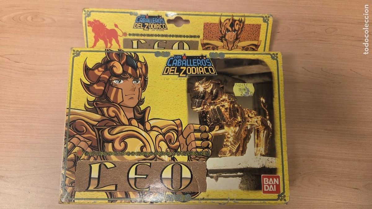 Figuas y Mu&ntilde;ecos Caballeros del Zodiaco: Caballeros del Zodiaco, Leo. Bandai. 1987