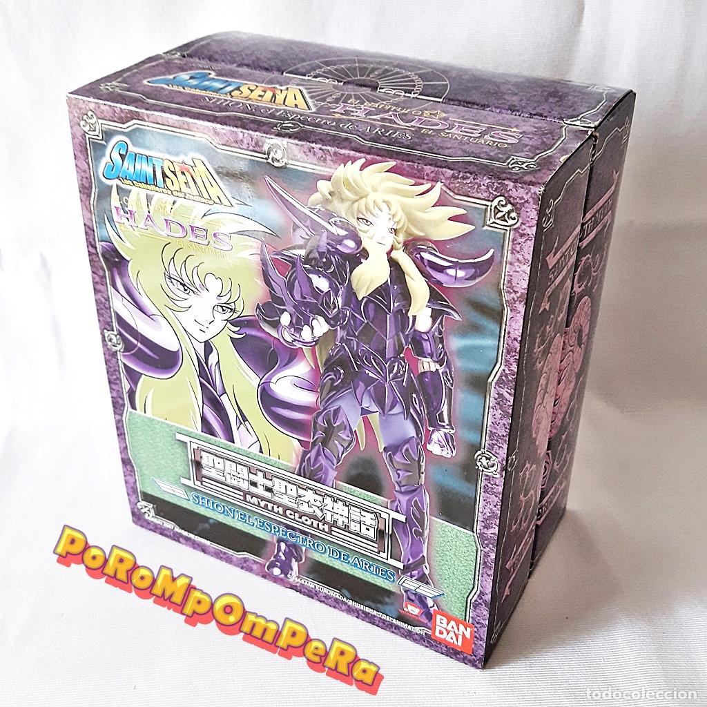Figuas y Mu&ntilde;ecos Caballeros del Zodiaco: SAINT SEIYA MYTH CLOTH SION ARIES ESPECTRO HADES AB TOEI BANDAI