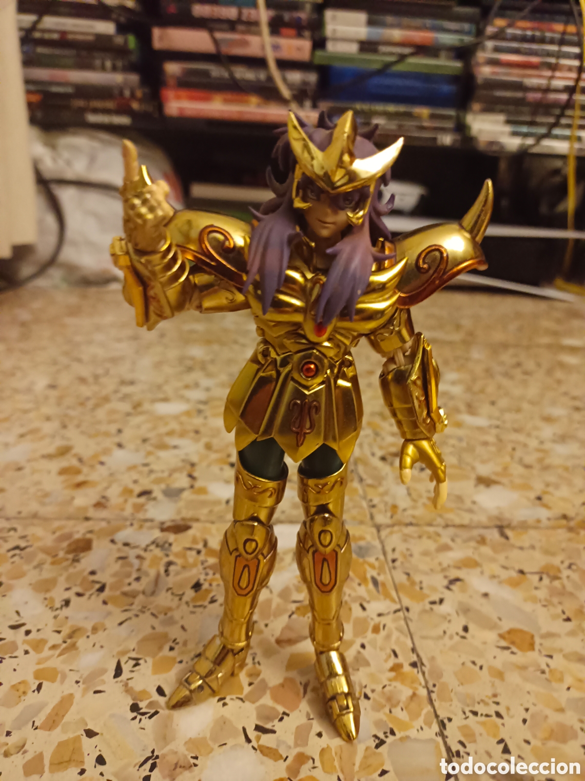 Figuas y Mu&ntilde;ecos Caballeros del Zodiaco: Milo de escorpio myth Cloth bandai Saint seiya
