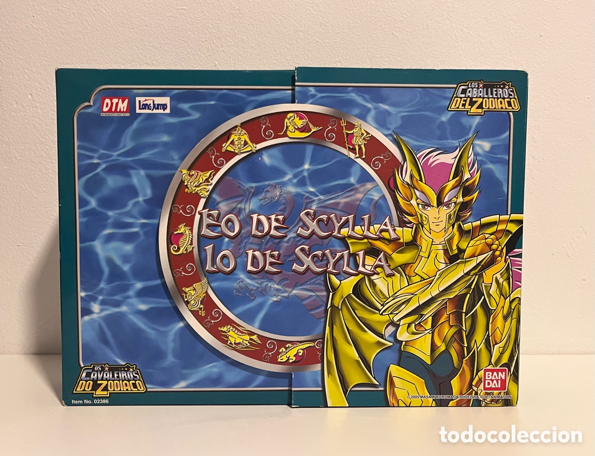Figuas y Mu&ntilde;ecos Caballeros del Zodiaco: Los Caballeros del Zodiaco &ndash; Io de Scylla &ndash; DTM / Long Jump &ndash; Vintage &ndash; Completo con caja