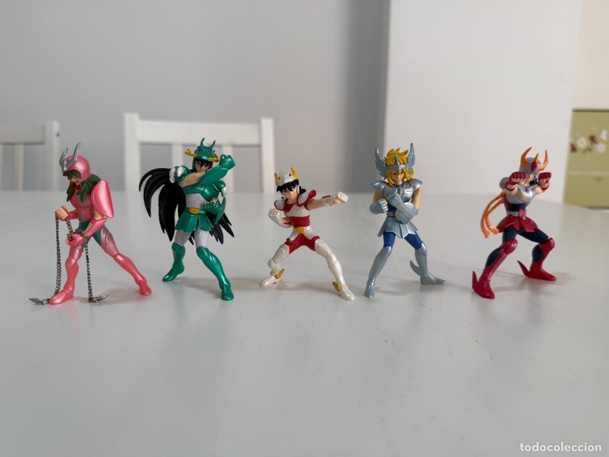 Figuas y mu&ntilde;ecos Caballeros del Zodiaco: Saint seiya (caballeros del zod&iacute;aco) lote de figuras desmontables