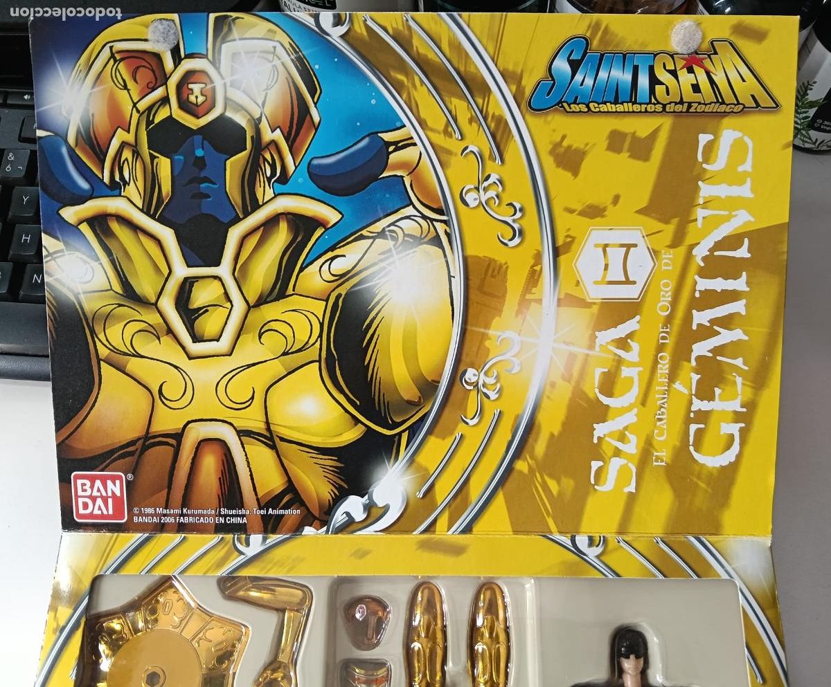 Figuas y mu&ntilde;ecos Caballeros del Zodiaco: FIGURA SAGA DE GEMINIS - SAINT SEIYA - CABALLEROS DEL ZODIACO - 2006 - BANDAI