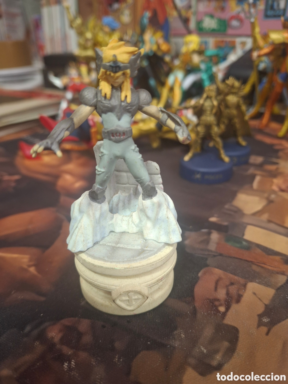 Figuas y mu&ntilde;ecos Caballeros del Zodiaco: SAINT SEIYA CABALLEROS DEL ZODIACO chess ajedrez cisne cygnus silver