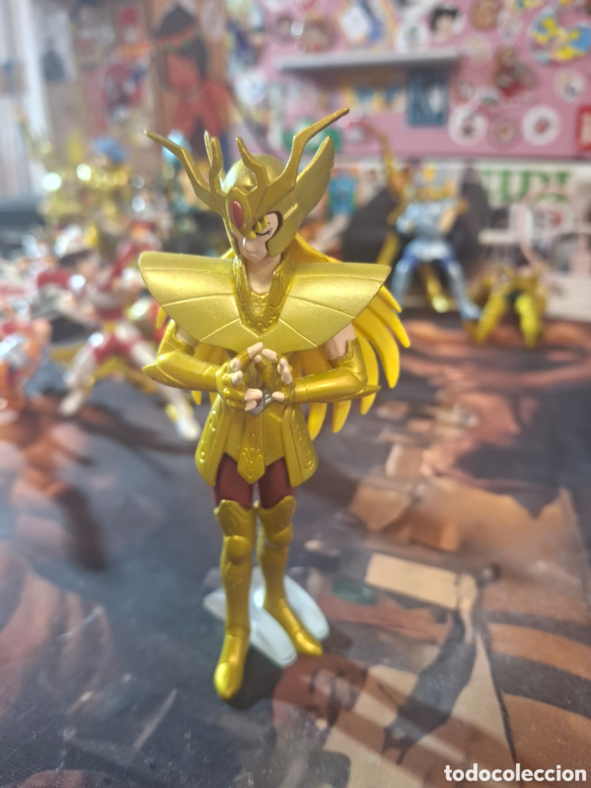 Figuras e Bonecos Os Cavaleiros do Zod&iacute;aco: CABALLEROS DEL ZODIACO BANDAI SAINT SEIYA gachapon virgo shaga saga