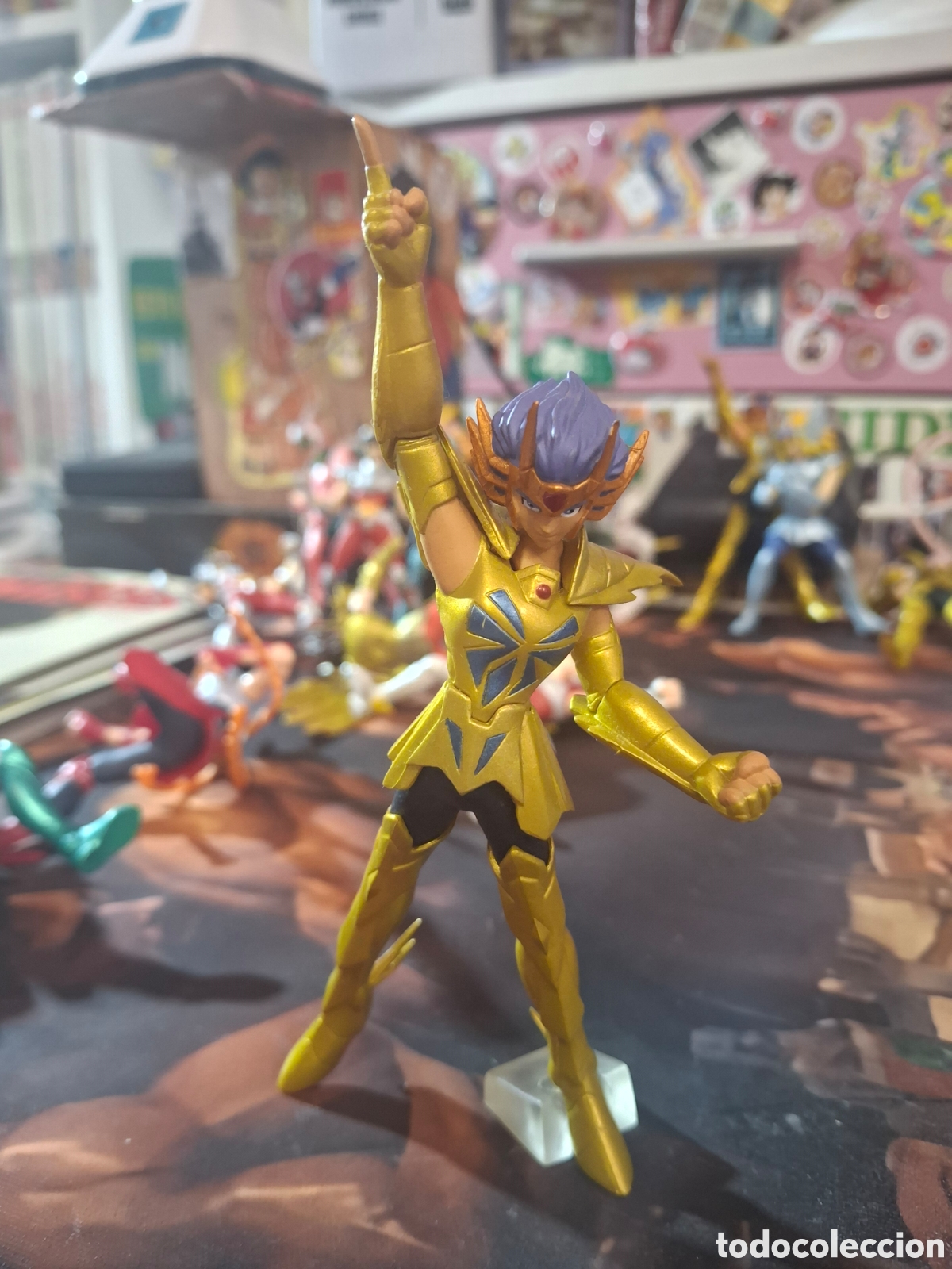 Figuras e Bonecos Os Cavaleiros do Zod&iacute;aco: CABALLEROS DEL ZODIACO BANDAI SAINT SEIYA gachapon death mask cancer