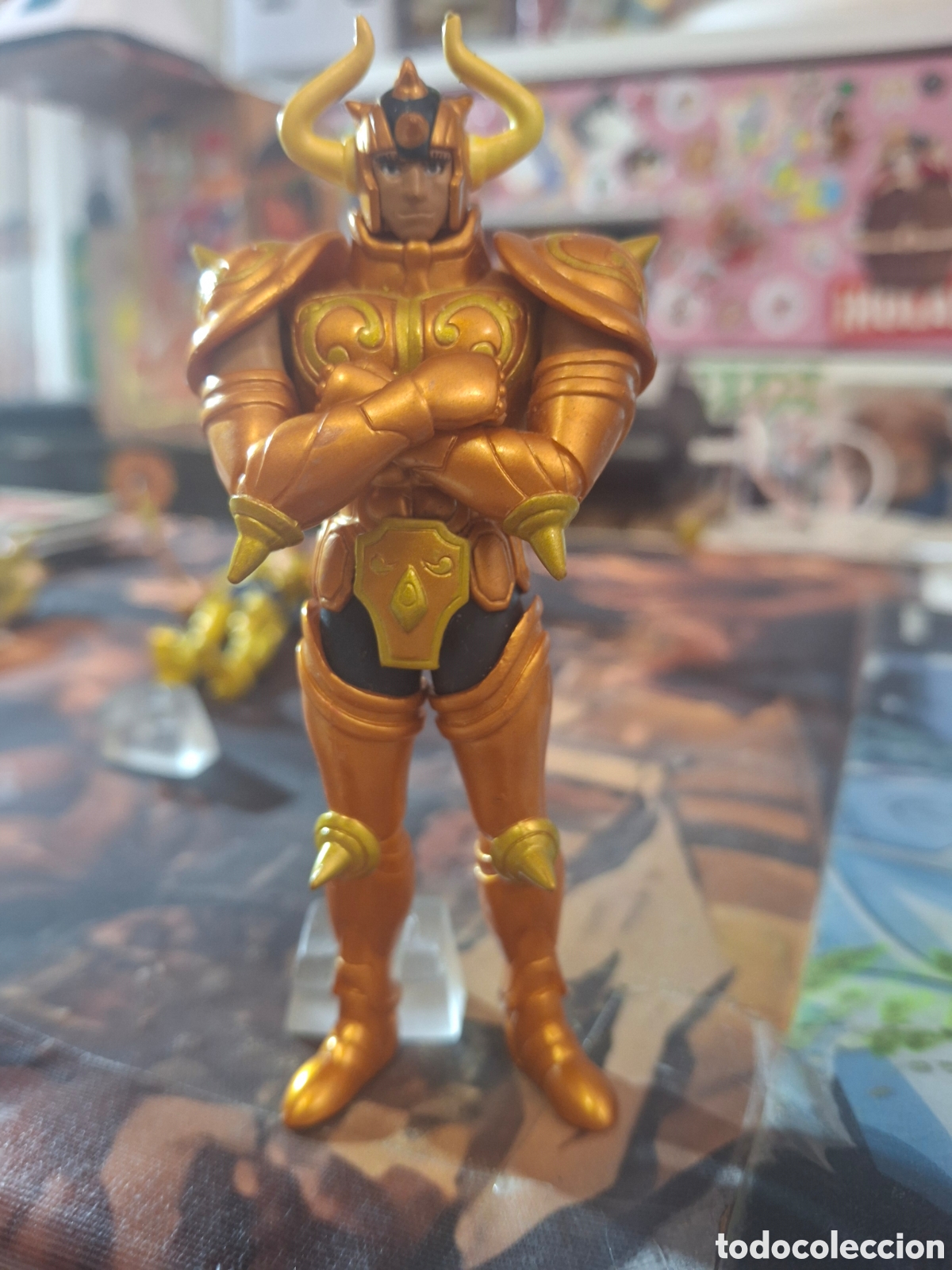 Figuas y mu&ntilde;ecos Caballeros del Zodiaco: CABALLEROS DEL ZODIACO BANDAI SAINT SEIYA gachapon aldebaran tauro