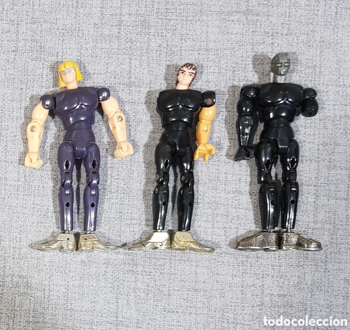 Figuas y mu&ntilde;ecos Caballeros del Zodiaco: LOTE 2 SAINT SEIYA CABALLEROS DEL ZODIACO + BIKLE TECTOR DE LA SERIE WINSPECTOR