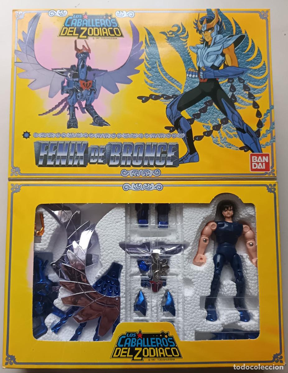 Figuas y mu&ntilde;ecos Caballeros del Zodiaco: Caballero del zodiazo Ikki F&eacute;nix de Bronce V2 Bandai vintage &ndash; Completo con caja