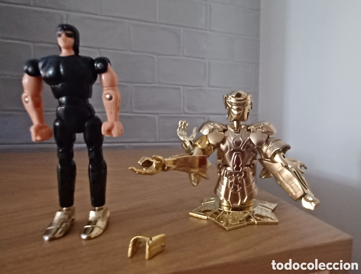 Figuas y mu&ntilde;ecos Caballeros del Zodiaco: FIGURA DE LOS CABALLERO DEL ZODIACO GEMINIS DE BANDAI A&Ntilde;O 1987.