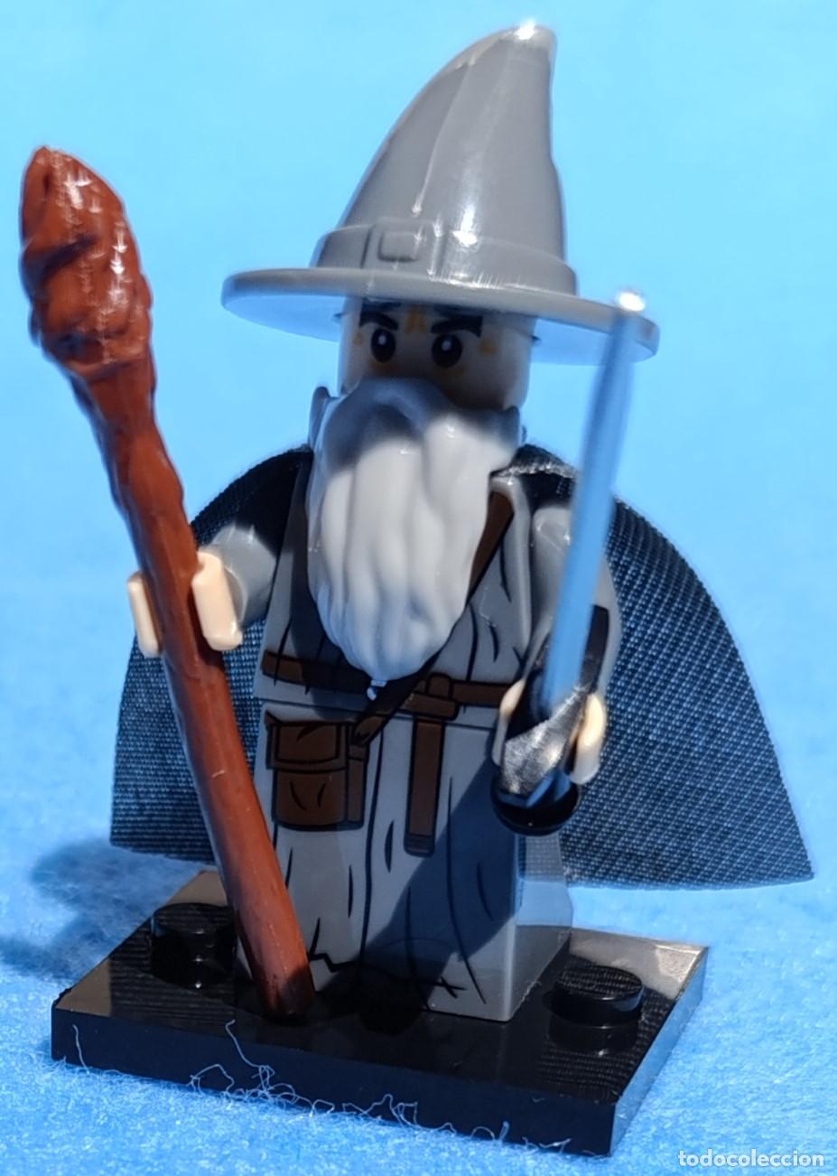 Figuas y mu&ntilde;ecos Caballeros del Zodiaco: Gandalf o Cinzento v2 (O Senhor dos An&eacute;is) Lego compat&iacute;vel minifiguras